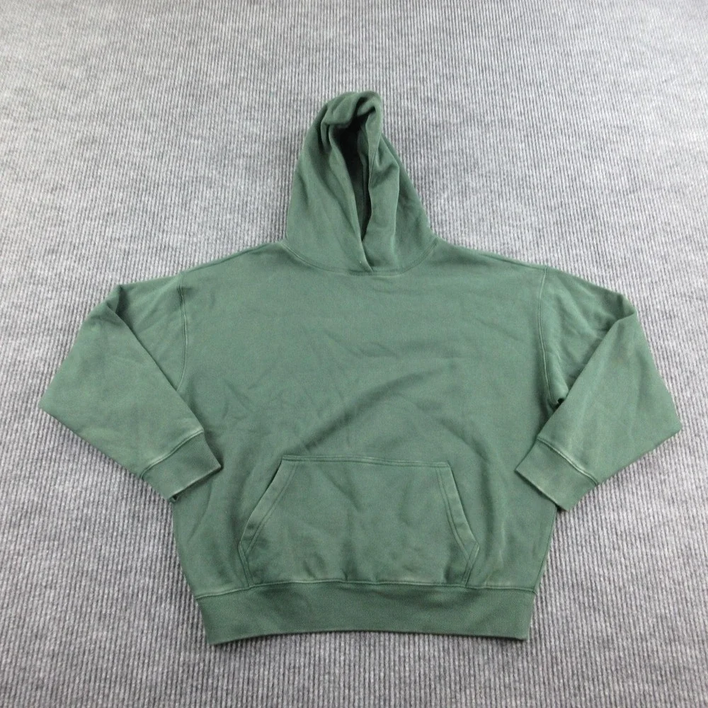 Pacsun Hoodie Womens S Forest Green Pullover Hooded Fleece Heavyweight NWT - Picture 1 of 9